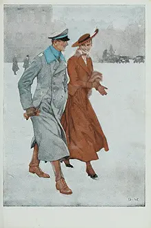 Wennerberg: Picture Postcard. First World war