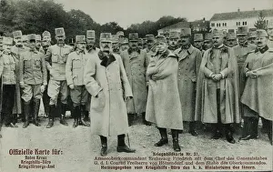 Gravure: Picture postcard. First World War