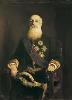 Menendez: PIDAL Y MON, Alejandro (1846-1913). Spanish politician