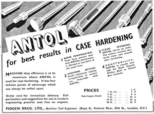 Hardening: Pidgen Brothers. ANTOL Case Hardening Process