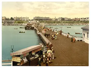 Clacton: From the pier, Clacton-on-Sea, England