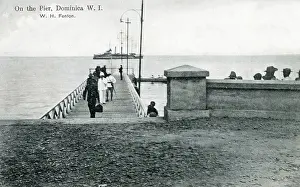 Dominica: On the Pier, Dominica, Caribbean