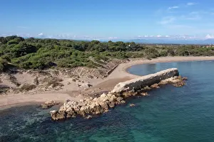Rosas: Pier, Empuries, Catalonia, Spain