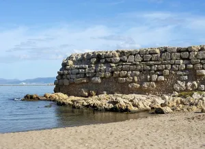 Rosas: Pier, Empuries, Catalonia, Spain