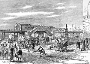 Liverpools: Pier Head Station, Liverpool Docks 1893