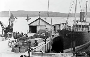 Lerwick: The Pier, Lerwick, Shetland, Scotland, Victorian period