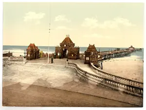 Skegness: The pier, Skegness, England