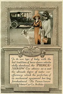Borzoi: Pierce-Arrow + Borzoi