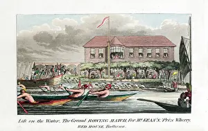 Harry Price: Pierce Egan's Anecdotes: rowing race at Battersea