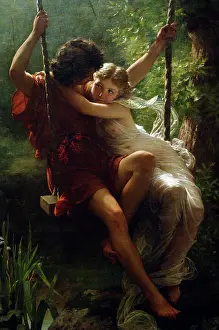 Classicism: Pierre Auguste Cot (1837-1883). Spring, 1873