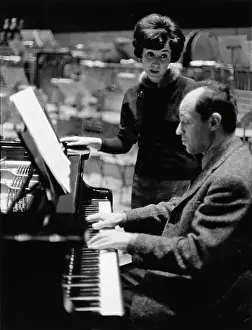 Keyboard: Pierre Boulez, French composer and conductor