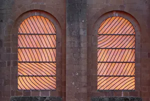 Fides: Pierre Soulages windows, Abbatiale Sainte-Foy