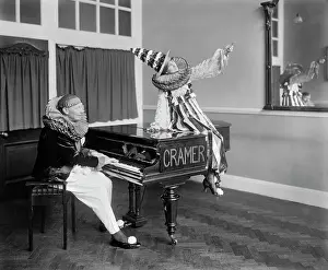 Cramer: Pierrot clowns and piano