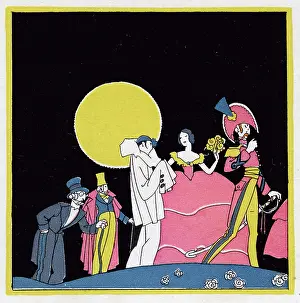 Pantaloon: Pierrot, Columbine and others
