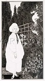 Dowson: PIERROT IN GARDEN 1897