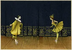 Pierrette: Pierrot & pierette in yellow