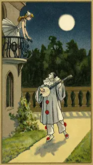 Pierrette: Pierrot serenading pierrette