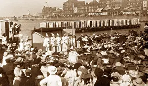 Pierrots: Pierrots and bathing machines, Margate