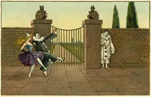 Pierrette: Two pierrots and a pierrette