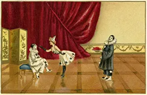 Pierrette: Two pierrots and a pierrette