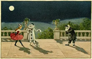Pierrette: Two pierrots and a pierrette