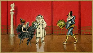 Pierrette: Two pierrots and a pierrette