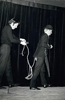 Plowright: Piers Plowright with robot gentleman called Harold