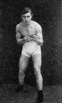 Fists: Piet Hobin (Pete Hoban), Belgian boxer