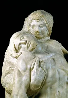 Palestrina: Detail of the Pieta of