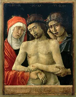 Bergamo: The Pieta by Giovanni Bellini