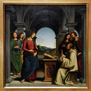 1490: Pietro Perugino (1446/1450sA?i?1523). Italian Renaissance pa