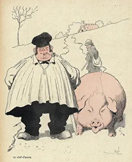 Equally: PIG AND FARMER 1902