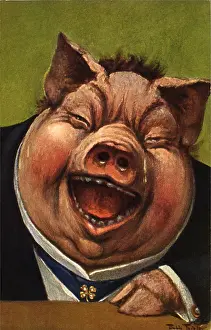 Thiele: Pig Laughing
