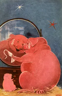 Piglet: Pig with Makeup