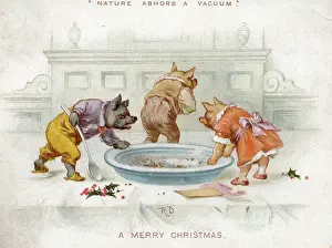 The Andrew Jenkins Collection: A Piggy Christmas Card