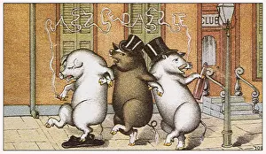 Spells: Three Pigs Dancing in the Street