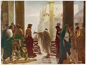 Prefer: PILATE OFFERS JESUS
