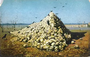 Steve Rumney: PILE OF SKULLS PHOTO