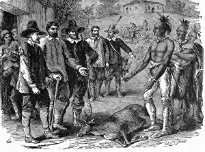 Puritans: Pilgrim Fathers trading