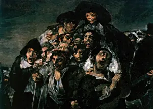 1823: A Pilgrimage to San Isidro by Francisco de Goya. Detail