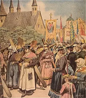 Altotting: PILGRIMS, ALTOTTING