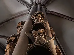 Canopy: Pillar of Angels, Cathedrale Notre-Dame, Strasbourg, France