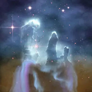 Cosmic: Pillars of Creation in the Eagle Nebula