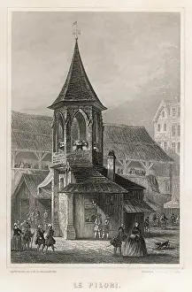 PILLORY, PARIS, C18