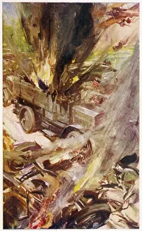 Destroys: PILOT DESTROYS TRUCK