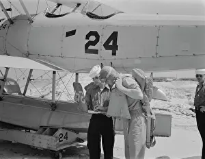 Contract: Pilot signing the sheet record before taking