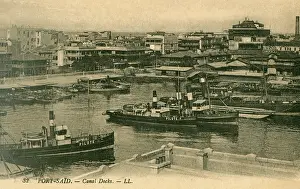 Tugboats: Pilot Tugs - Harbour at Port Said