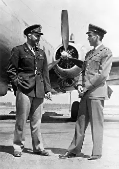 Oranienburg: US pilots after an incident with the Soviet air force on the