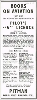 Pitman: Pilots A Licence John F Leeming