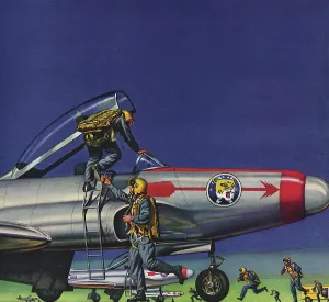 Cowfamily: Pilots man Lockheed F-94 Starfire